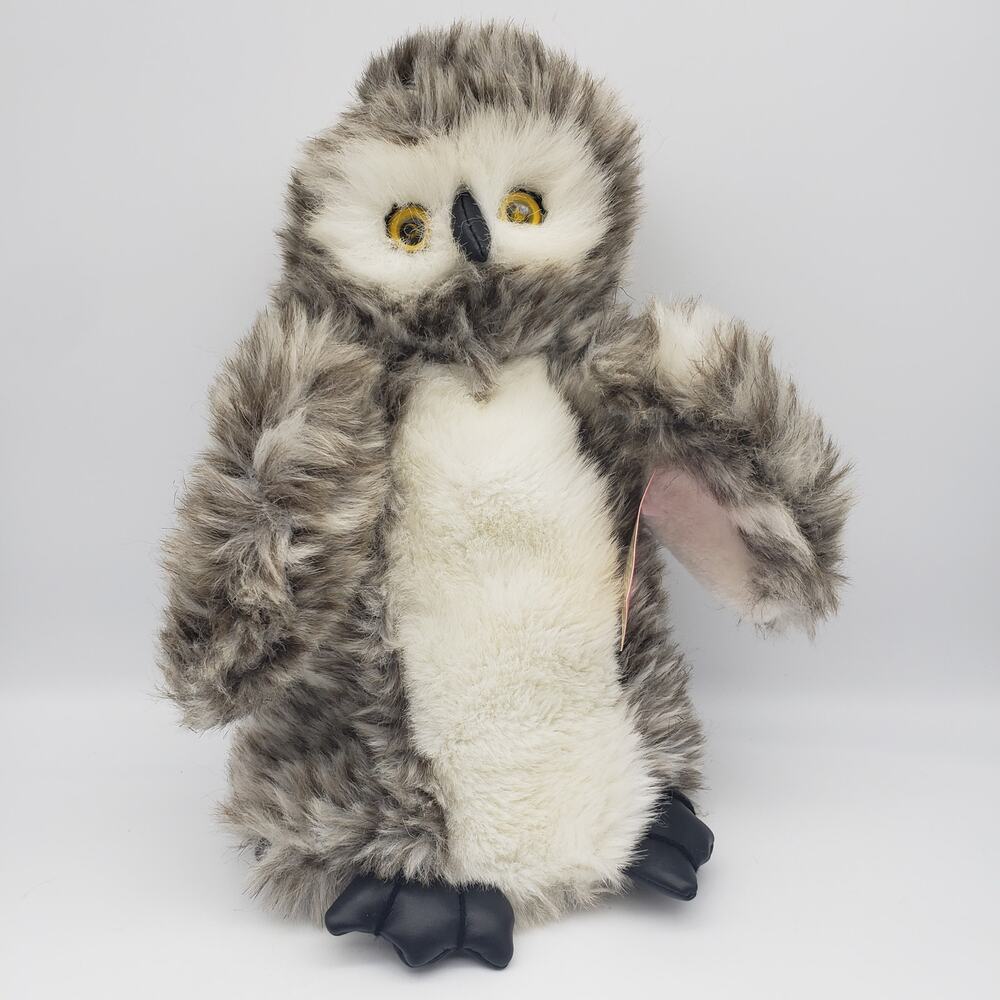 New Old Stock Vintage Sugar Loaf Hand Puppet Pals Swivel Oliver Owl Plush 90s